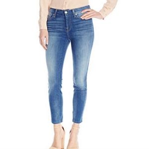 7 for all mankind kimmie high rise cropped jeans size 29